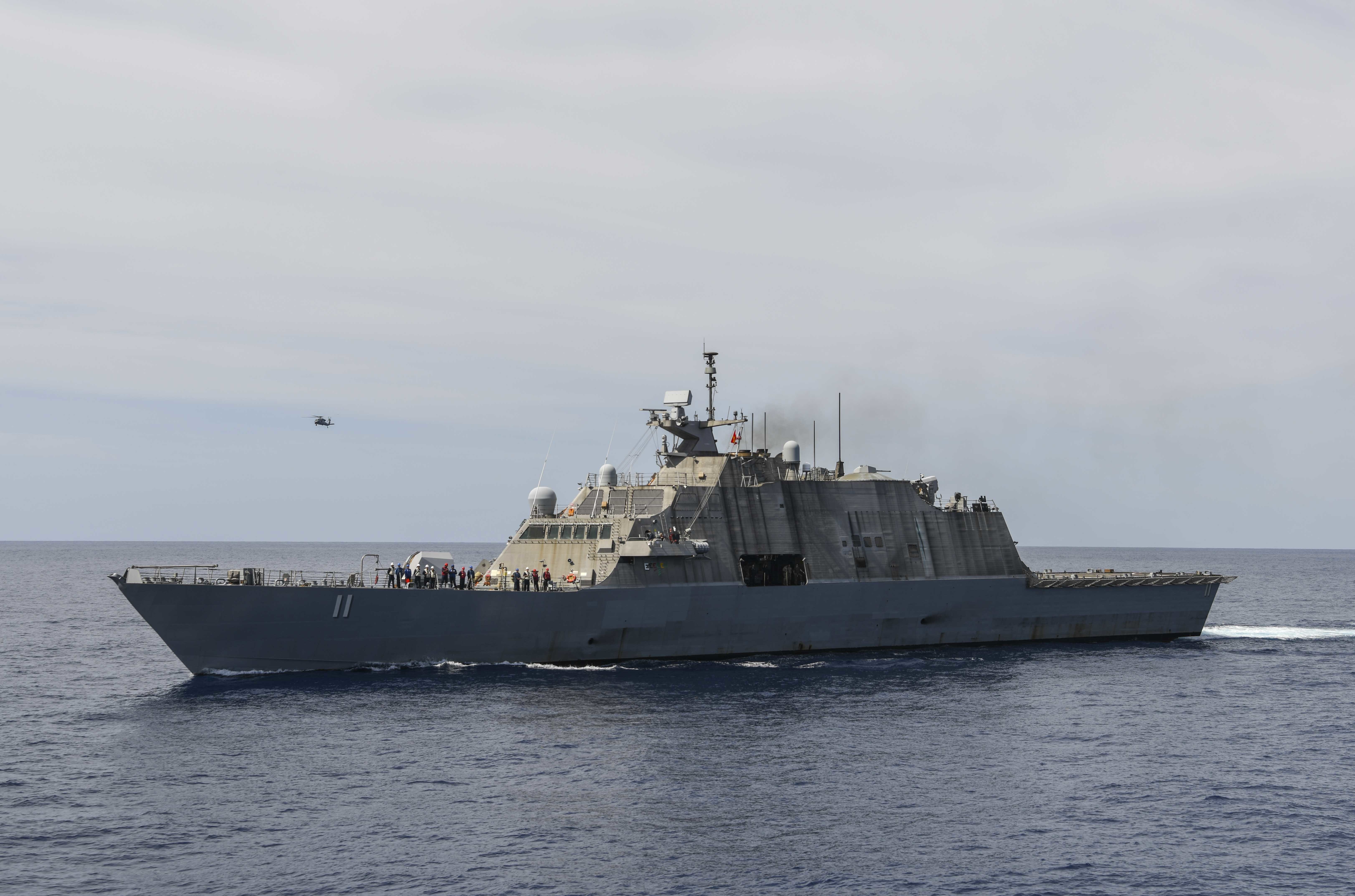 U.S. Naval Forces Europe-Africa/U.SLittoral Combat Ship USS Sioux City