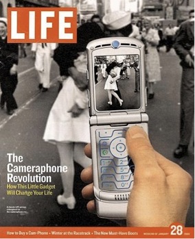 Although it is one of Life magazine’s most famous photos, V-J in Times Square did not appear on the cover until 2005.