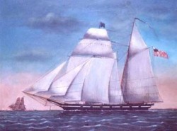A Morris-Taney class Revenue Cutter, circa 1832