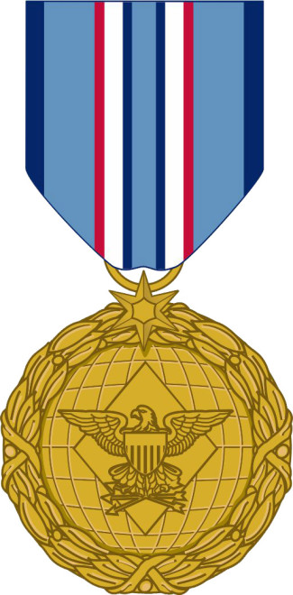 The new Distinguished Warfare Medal annouced in February at the Pentagon. DoD Photo