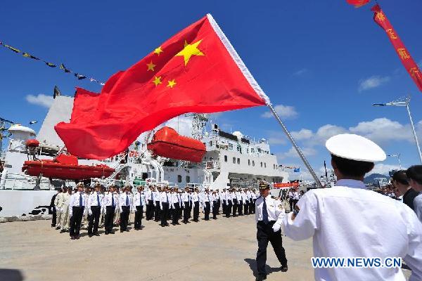 China is rejecting the U.N. Law of the Sea treaty. Xinhua Photo