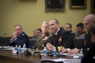 Chief of Naval Operations (CNO) Adm. Jonathan Greenert testifies before the House Appropriations Subcommittee on Military Construction, Veterans Affairs and Related Agencies about the devastating affects of the continuing resolution and sequestration on military readiness. US Navy Photo