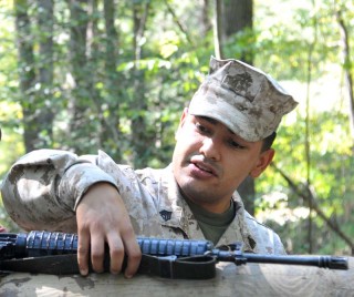 Undated photo of Sgt. Eusebio Lopez. USMC Photo