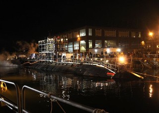 USS Miami (SSN-755) on March, 15 2012 at Portsmouth Naval Shipyard. US Navy Photo