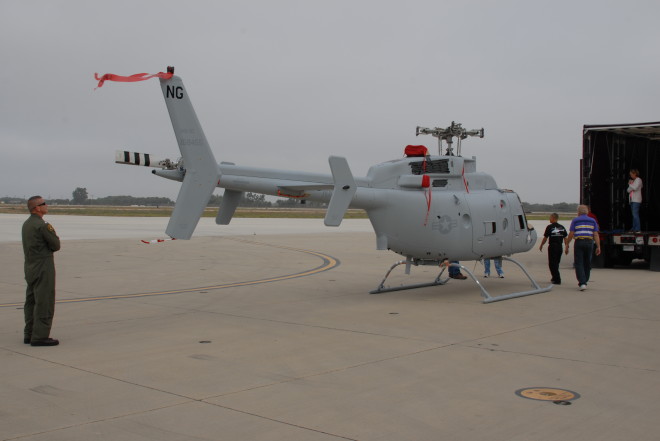 Navy Takes Delivery of Next Generation Fire Scout