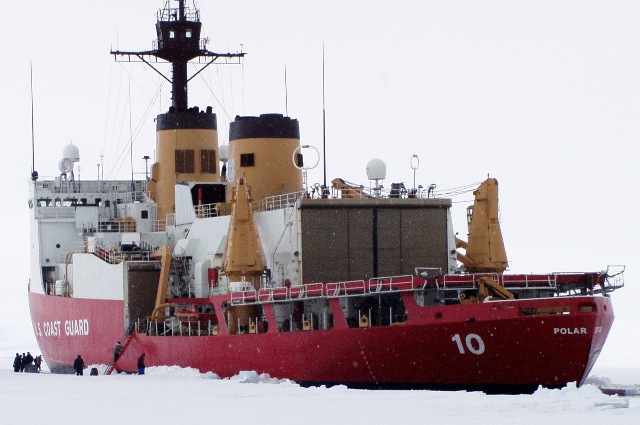 Polar Star Leaves for Sea Trials 