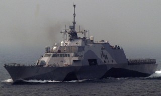 USS Freedom (LCS 1) is underway off the coast of Malaysia on June, 20 2013. US Navy Photo