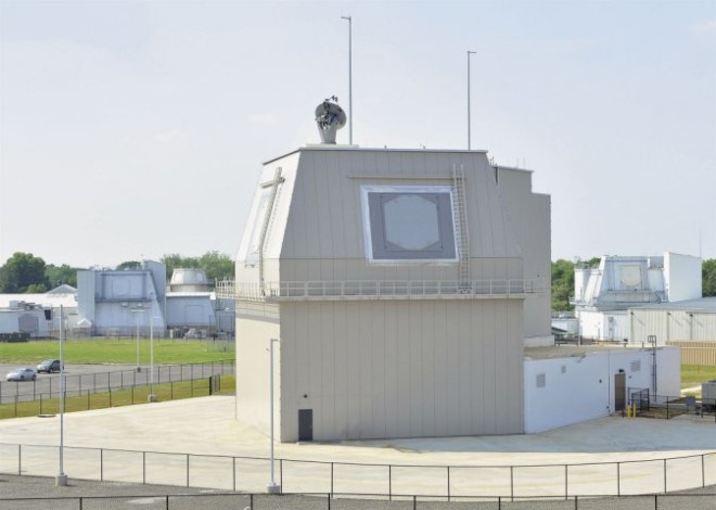 The deckhouse for the Aegis Ashore system bound for Romania at the Lockheed Martin Aegis facility. Missile Defense Agency Photo 