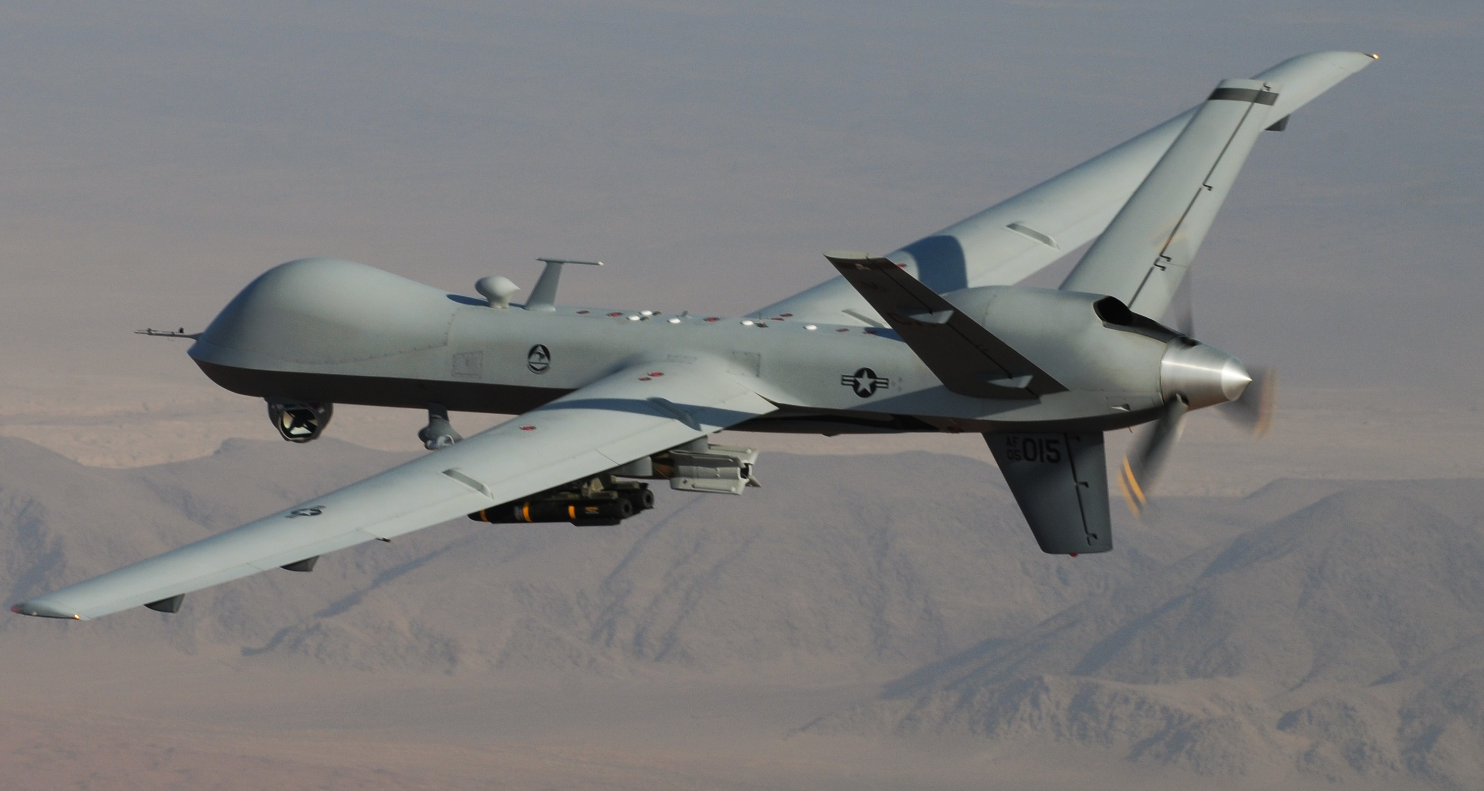 UPDATED: U.S. MQ-9 Drone Crashes in Black Sea After Collision with