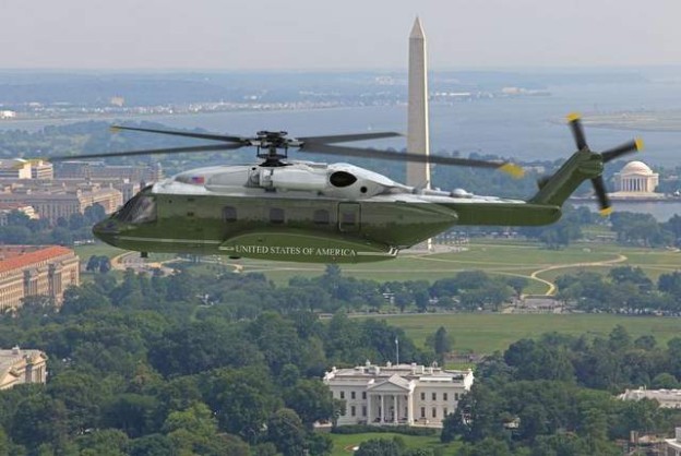 An artist's rendering of Sikorsky's bid for the VXX presidential helicopter. Sikorsky Photo
