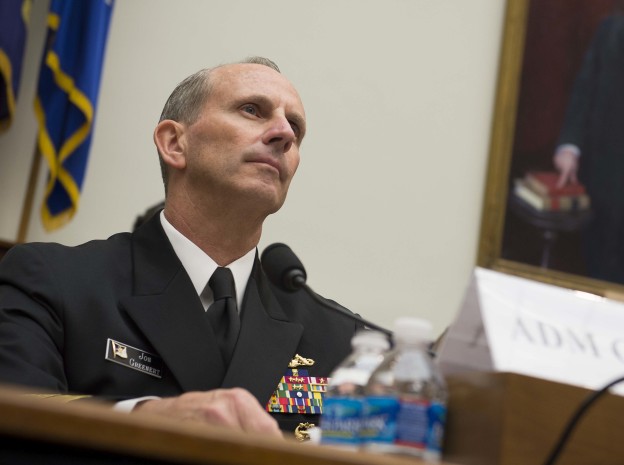 Chief of Naval Operations (CNO) Adm. Jonathan Greenert testifies before the House Armed Services Committee on Sept. 18, 2013. US Navy Photo