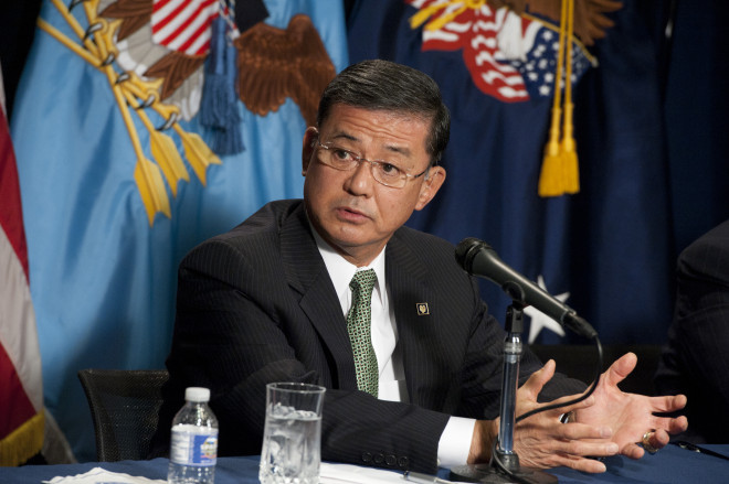 Secretary of Veterans Affairs Erik Shinseki