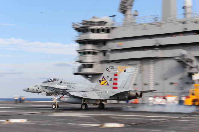Navy Completes Initial Development of New Carrier Landing System 