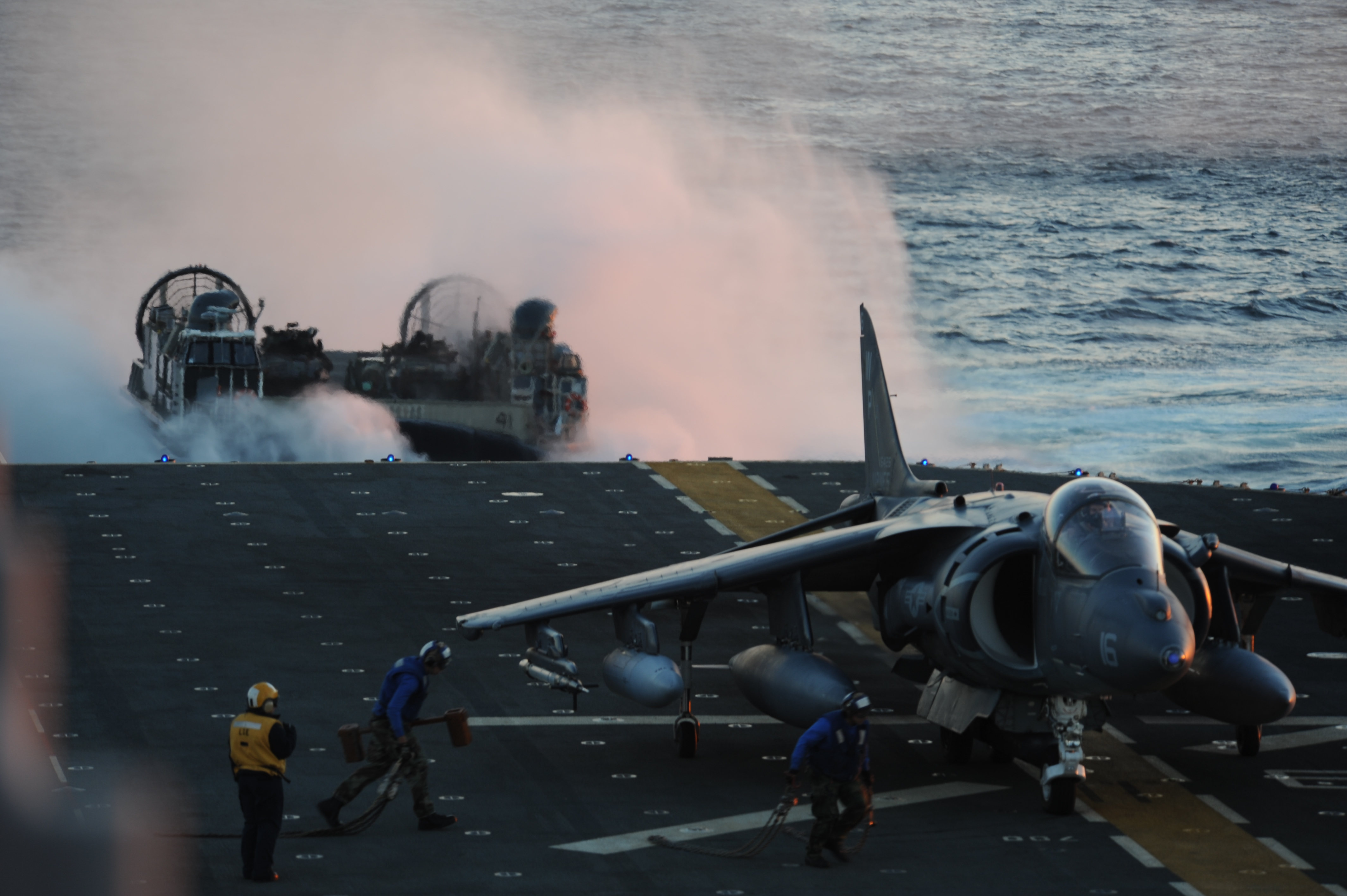 A scene from the USS Bataan (LHD 5) on Oct. 25, 2013. US Navy Photo