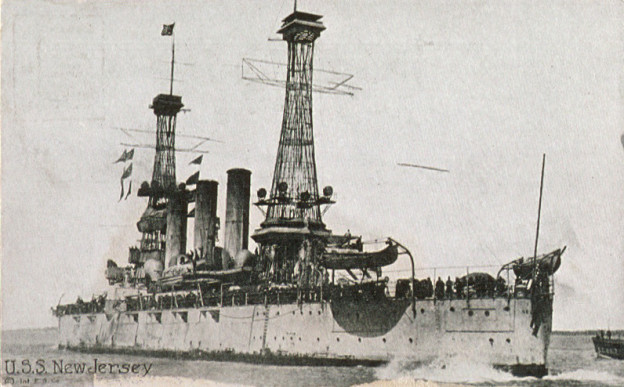 Postcard_of_USS_NEW_JERSEY_to_commemorate_the_visit_of_the_Great_White_Fleet_to_Australia