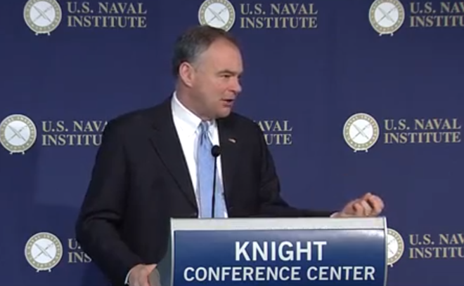 Kaine, Forbes Optimistic on Defense Deal by Friday 