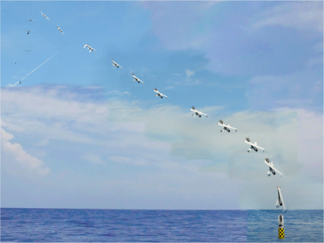 U.S. Navy Launches UAV from a Submarine