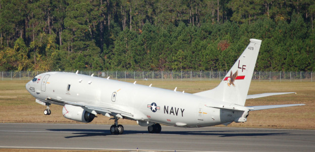 P-8A Poseidon No. 429 takes off from NAS Jacksonville, Fla. Nov. 29, 2013. US Navy Photo