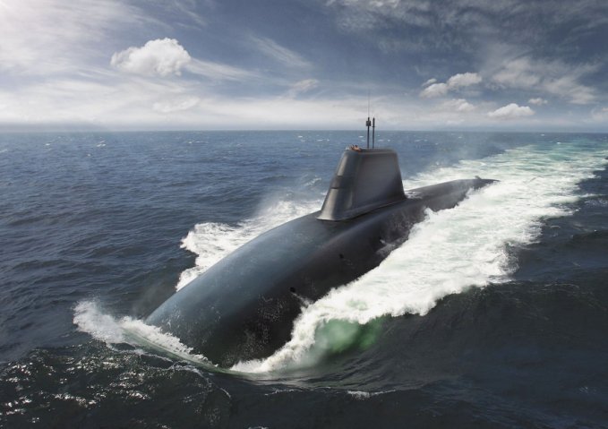 An artist's conception of the U.K.'s Successor-class future planned ballistic missile submarine (SSBN) released Tuesday. UK Ministry of Defense Photo