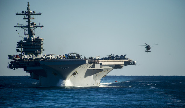 USS George H.W. Bush (CVN-77) in 2013. US Navy Photo