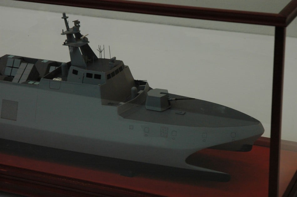 Model of Hsun Hai missile corvette 