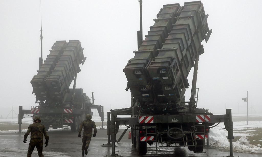 PAC-2 Patriot missile battery