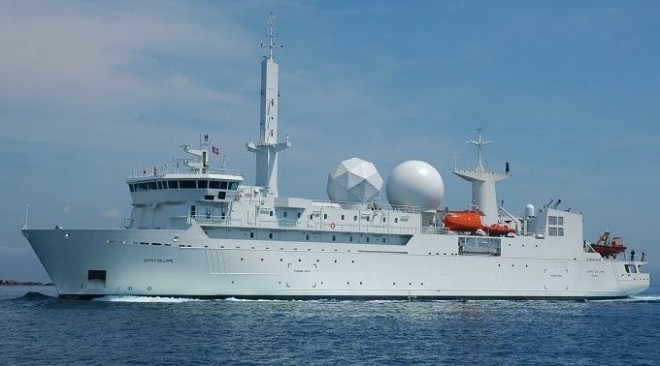 Russia Claims French Intelligence Ship Has Returned to Black Sea