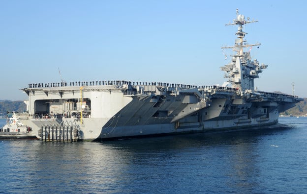 HII: George Washington 'Will Not Come In On Time' If Pentagon Delays ...