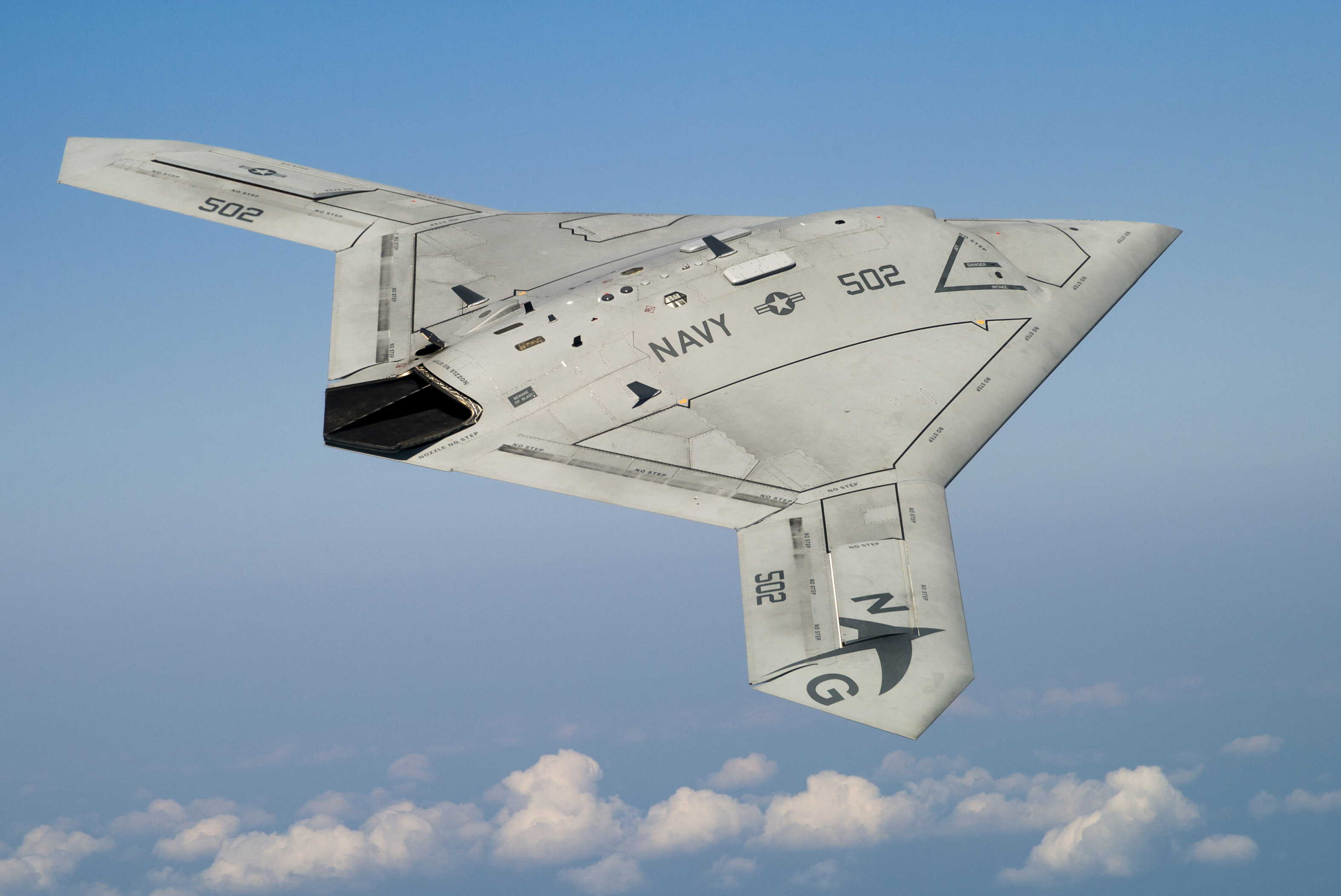 X-47B UCAS. Northrop Grumman Photo
