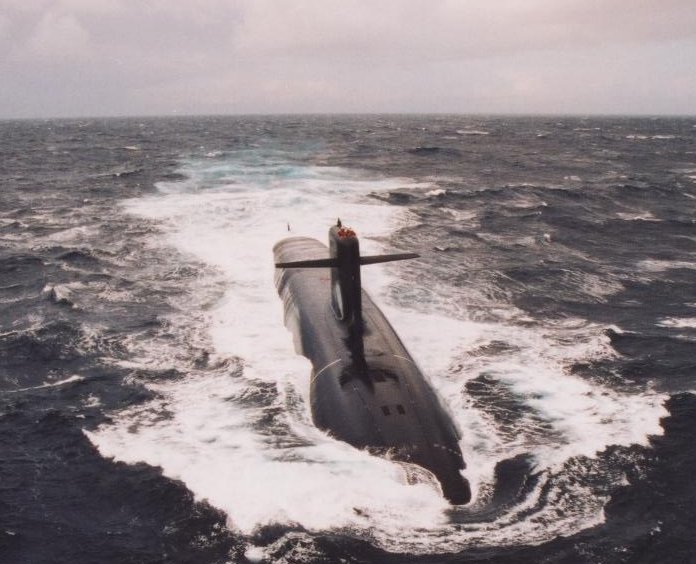 Triomphant-class submarine. French Navy Photo