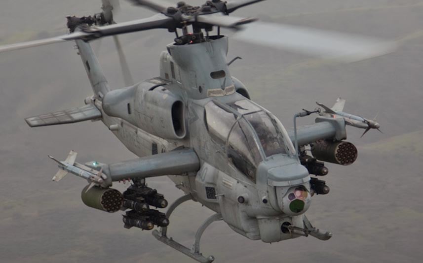 AH-1Z attack helicopter. Bell Photo