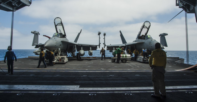 Senate Armed Services Committee Bill Backs Growlers, Carrier Refueling