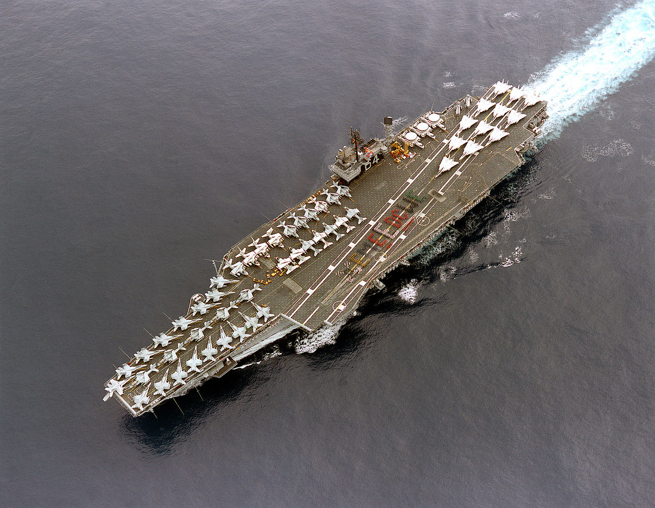 USS Constellation (CV-64). US Navy Photo 