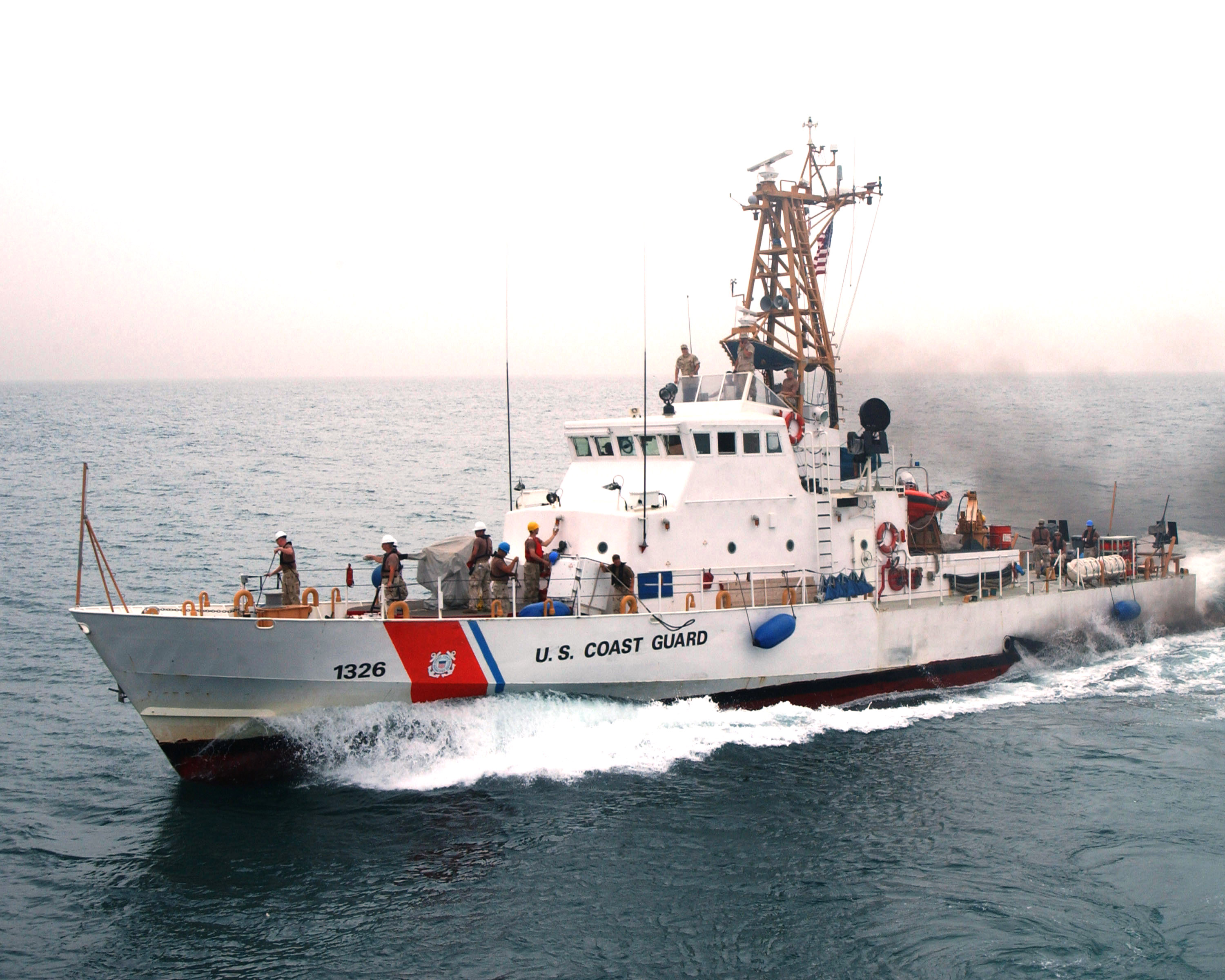 US Coast Guard Cutter Monomoy (WPB-1326) in 2005. US Navy Photo