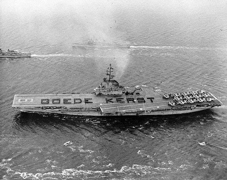 USS Essex (CV-9). US Navy Photo