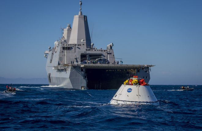 Navy Completes Third Round of NASA Orion Testing