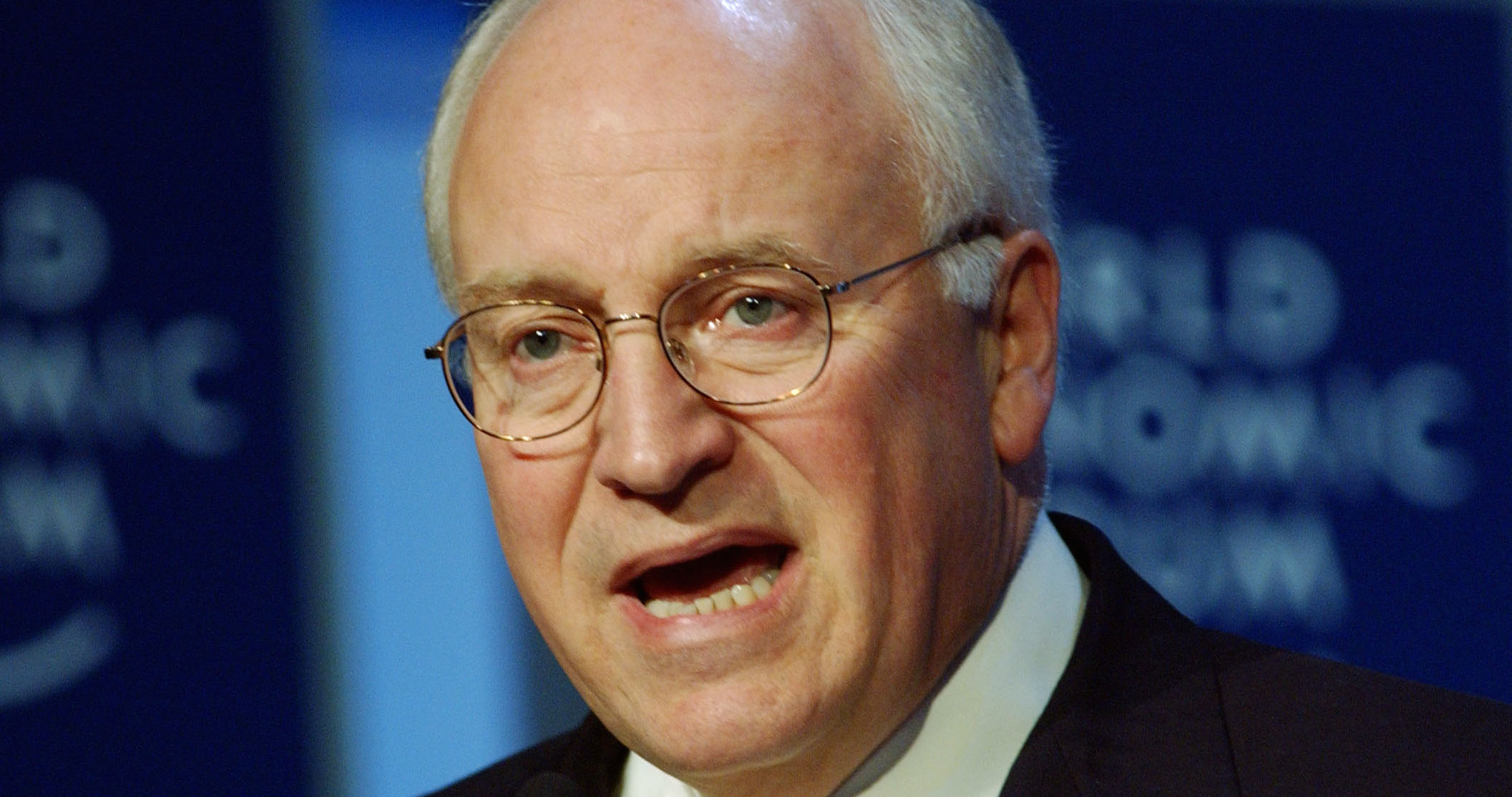 Dick Cheney, Vice-President of the United States of America in of the World Economic Forum in 2004. World Economic Forum Photo