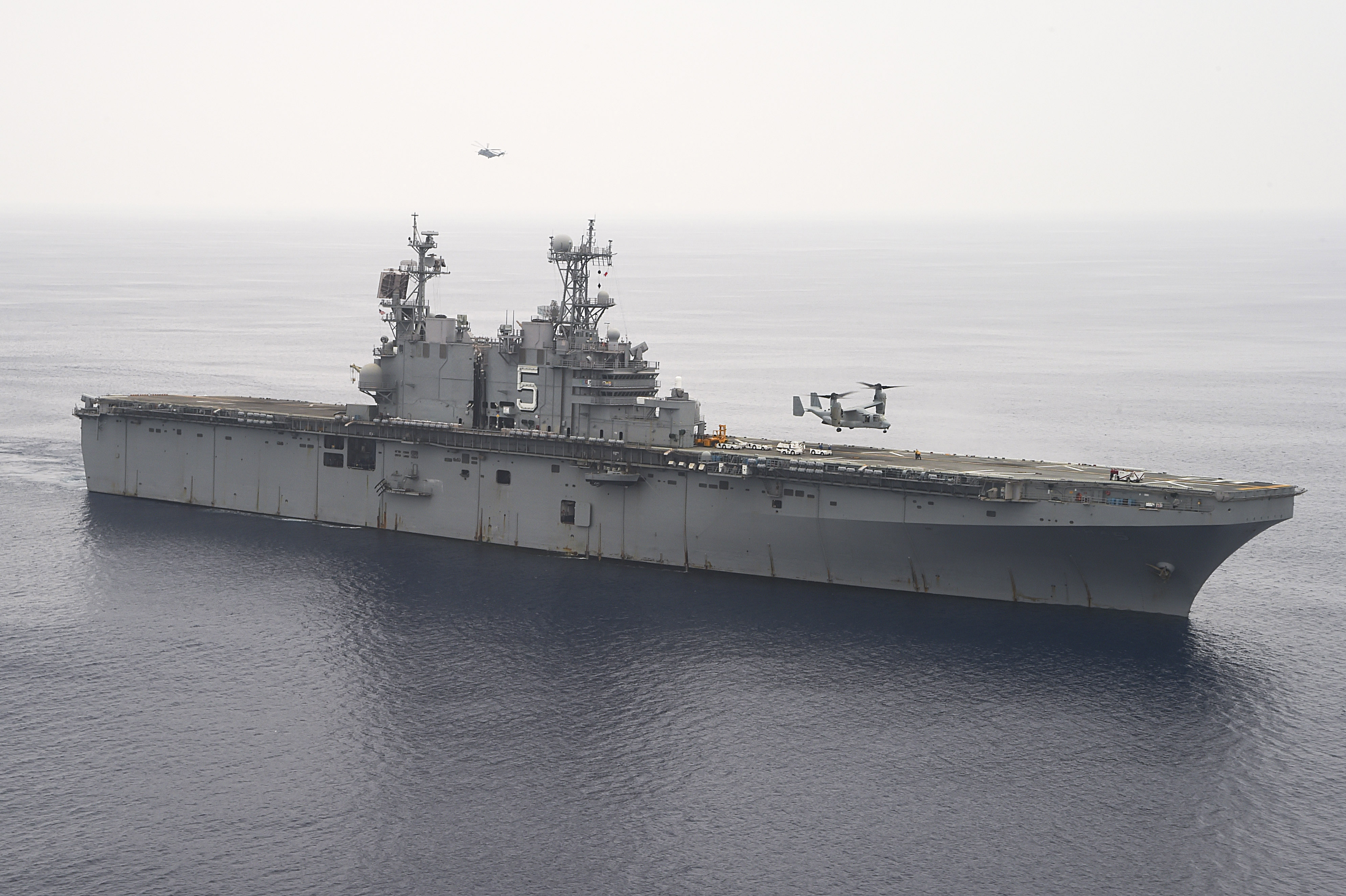 USS Peleliu (LHA-5) on Sept. 10, 2014. US Navy Photo 
