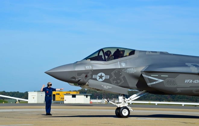 F-35C's First Carrier Landing Scheduled for Next Week