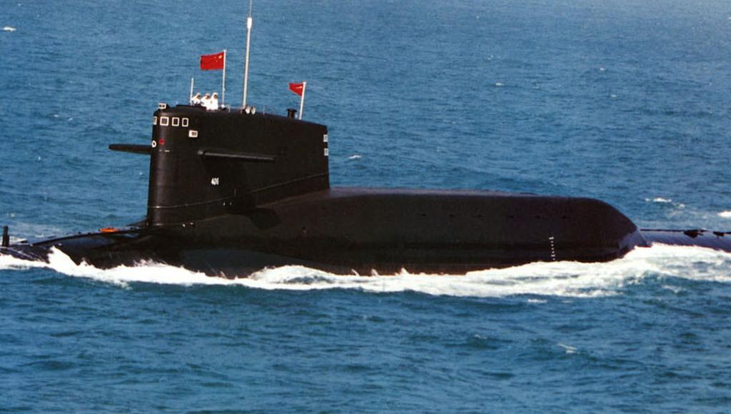 People's Liberation Army Navy Type-92 submarine nuclear ballistic missile submarine (SSBN). PLAN Photo