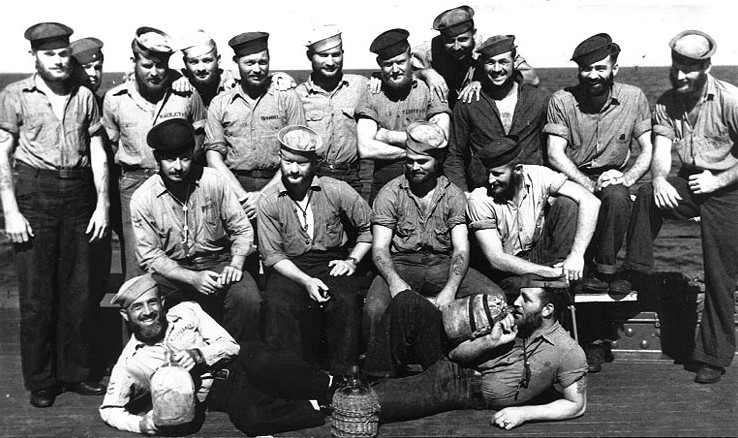 The “Converted Mountaineers” of USS West Virginia in 1944 