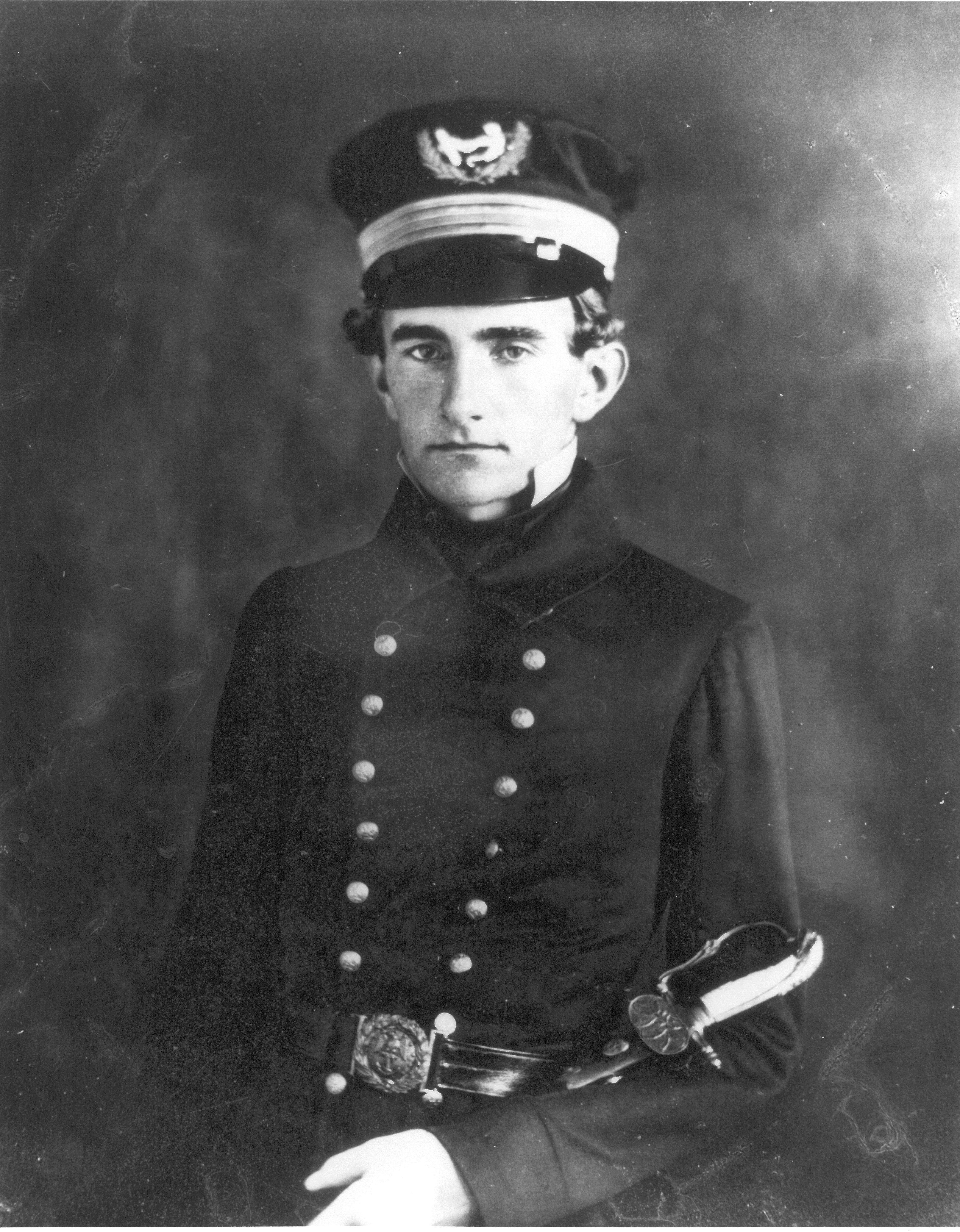 Midshipman John G. Walker in 1853