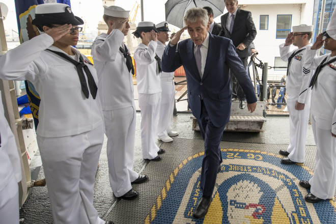 Document: Hagel's Message to DoD Following Resignation Announcement