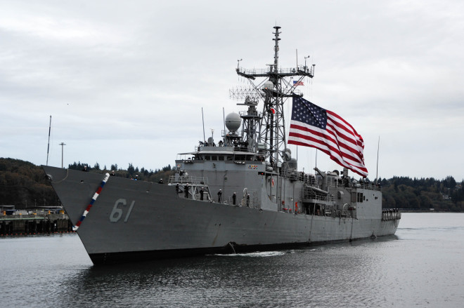 Youngest U.S. Frigate Decommissioned, Remainder Will Leave Fleet in 2015