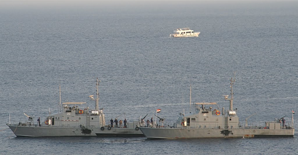 An undated photo of Egyptian patrol craft. 