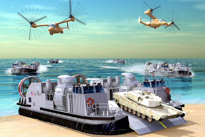 Textron Starts Work on New Navy Hovercraft 
