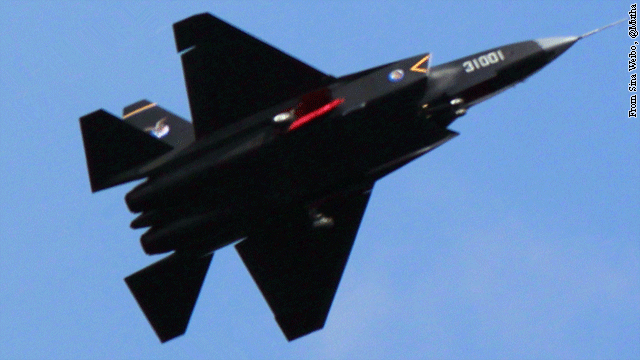 An undated photo of the Shenyang-J-31