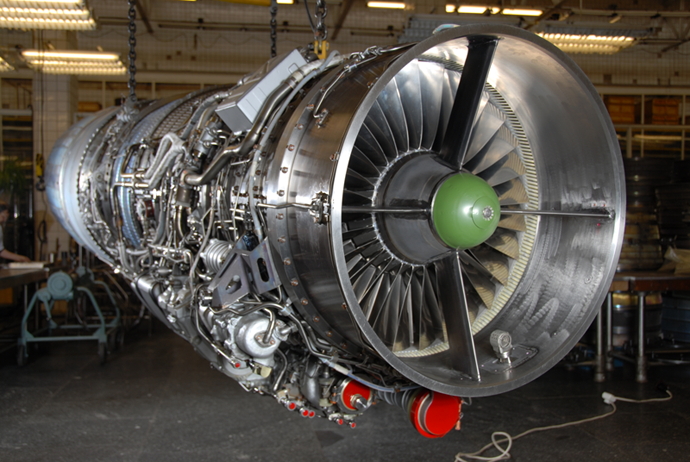 Klimov RD-93 engine. Photo via RT. 