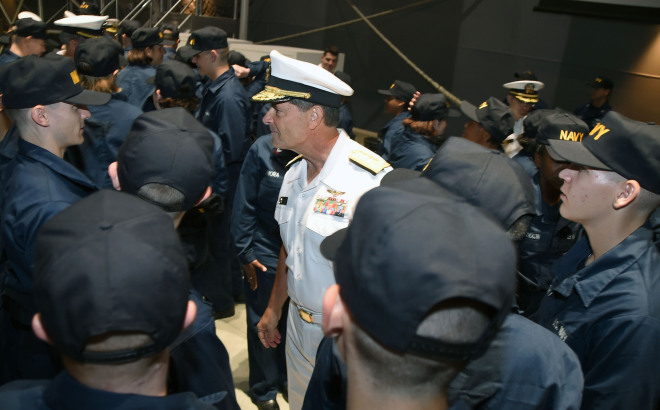 Interview: U.S. Navy Personnel Chief Worries Over Potential Service Retention Problems