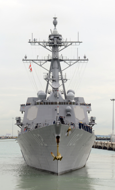 U.S. Destroyer Sampson On Station for Airliner Search, Fort Worth LCS Being Made Ready